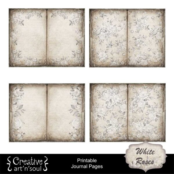 Printable Junk Journal Pages