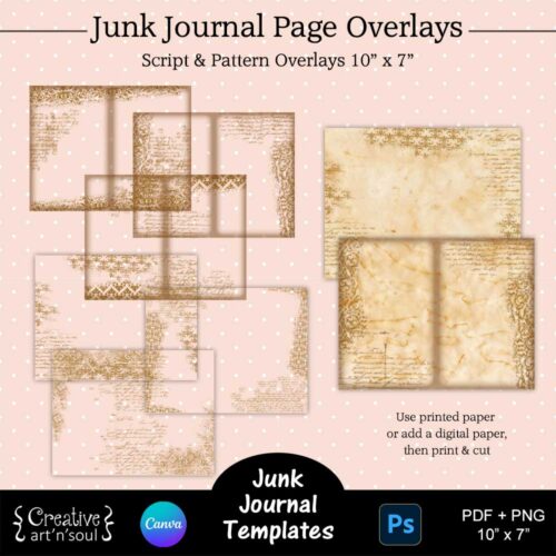 Printable Junk Journal Template