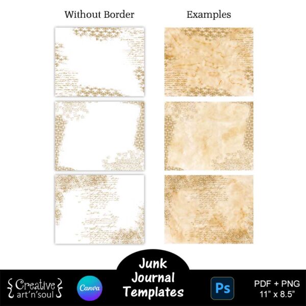 Printable Junk Journal Template