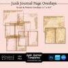 Printable Junk Journal Page Templates