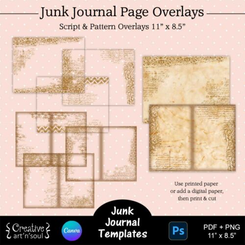 Printable Junk Journal Template