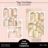 Junk Journal Tag Overlays