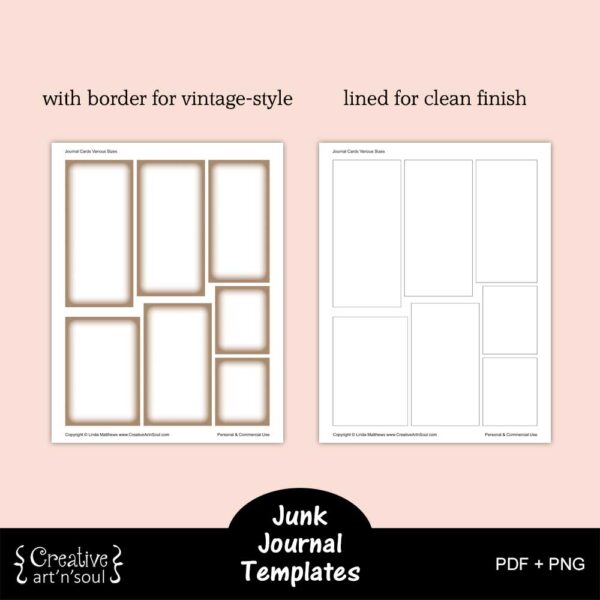 Printable Junk Journal Templates