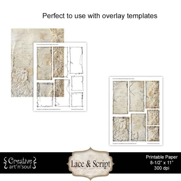 Printable Junk Journal Paper