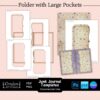Printable Junk Journal Folder Templates
