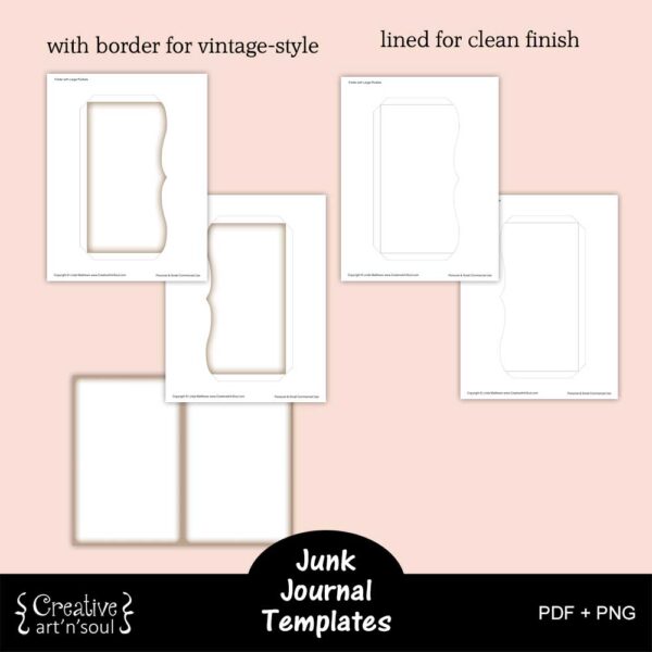 Printable Junk Journal Templates