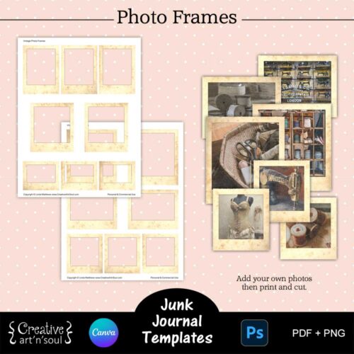 Printable Junk Journal Templates