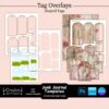 Printable Junk Journal Tag Templates