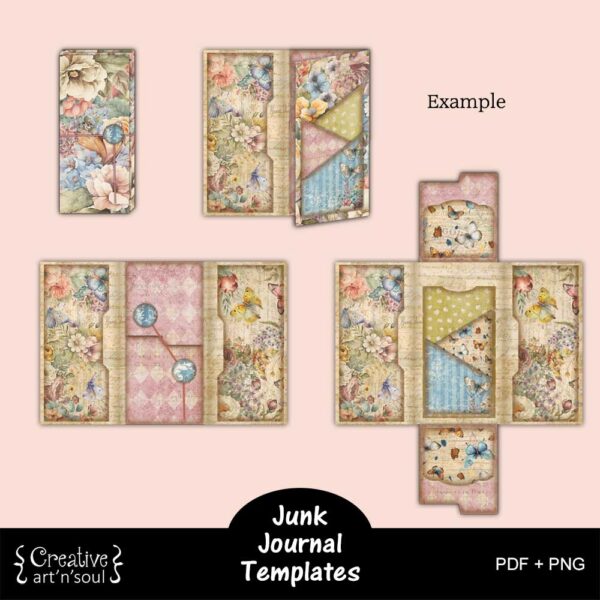 Printable Junk Journal Template