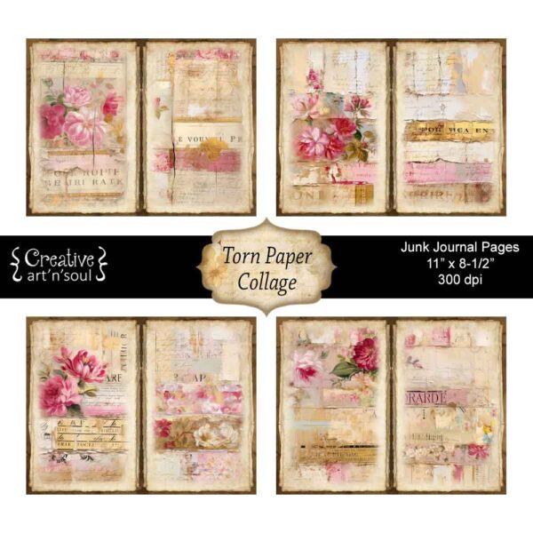 Printable Junk Journal Pages