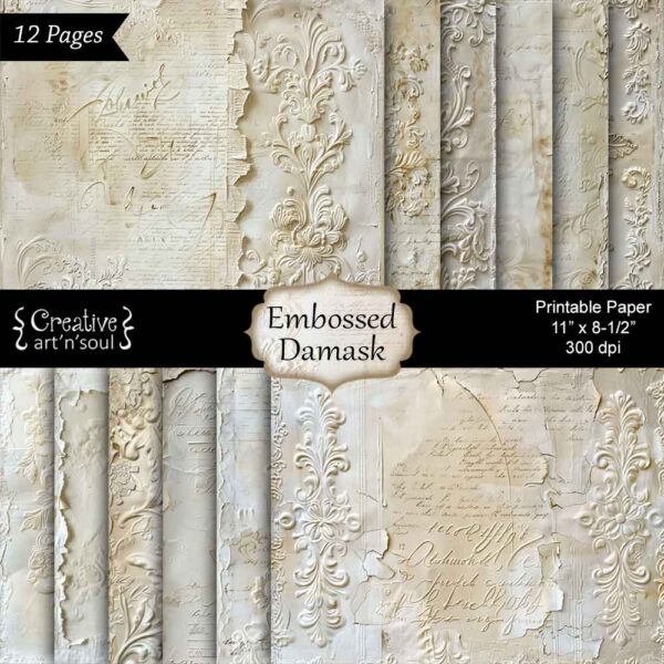 Printable Junk Journal Paper