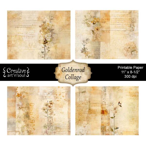 Printable Junk Journal Paper
