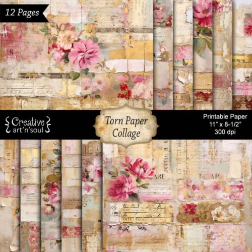 Printable Junk Journal Paper