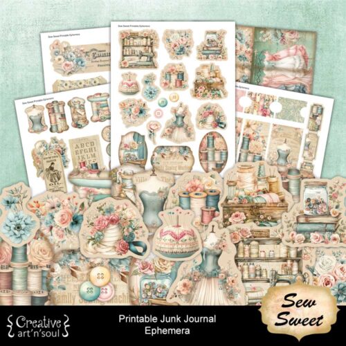 Printable Junk Journal Elements & Ephemera