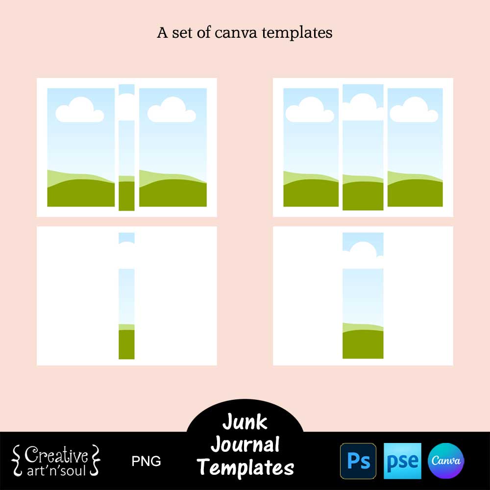 Printable Junk Journal Templates Printable Junk Journal Templates