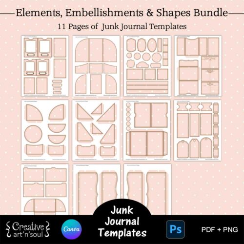 Printable Junk Journal Templates