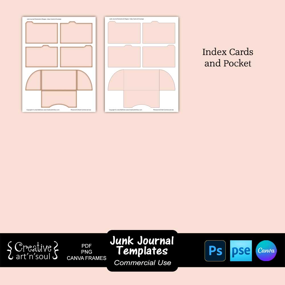 Printable Junk Journal Templates Printable Junk Journal Templates