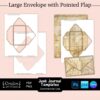 Junk Journal Envelope Template