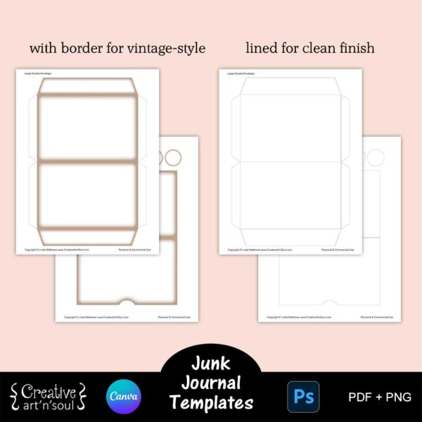 Printable Junk Journal Templates