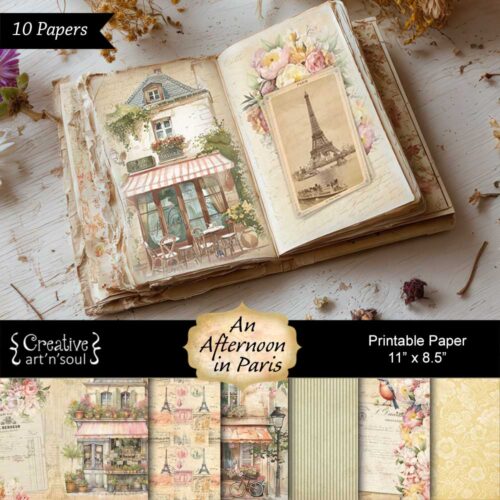 Printable Junk Journal Paper