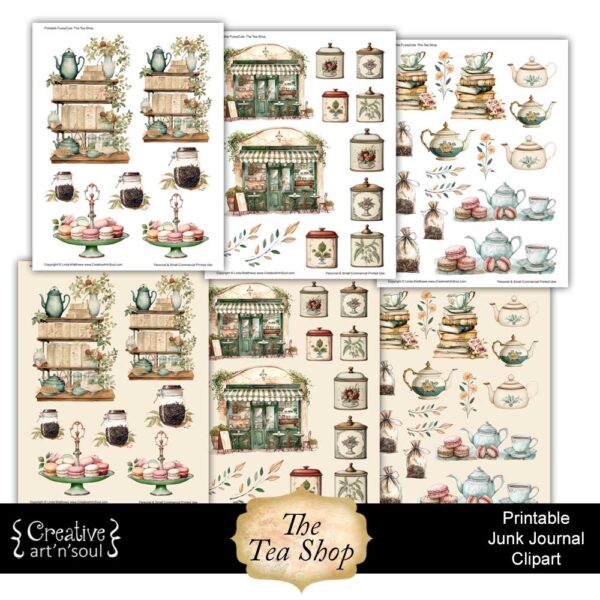Printable Junk Journal Clipart