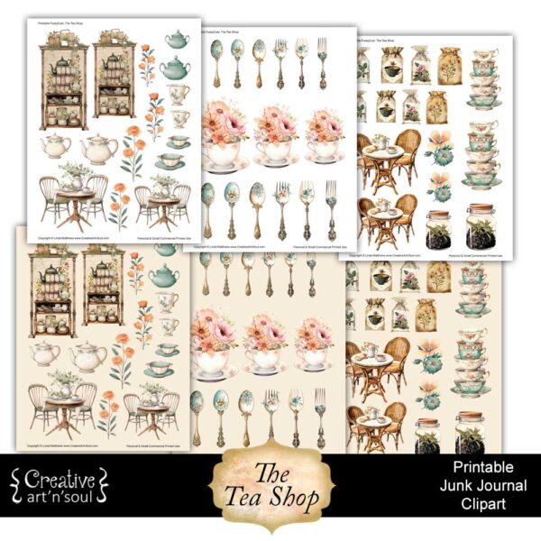 Printable Junk Journal Clipart