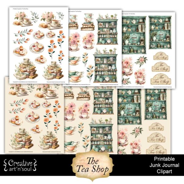Printable Junk Journal Clipart