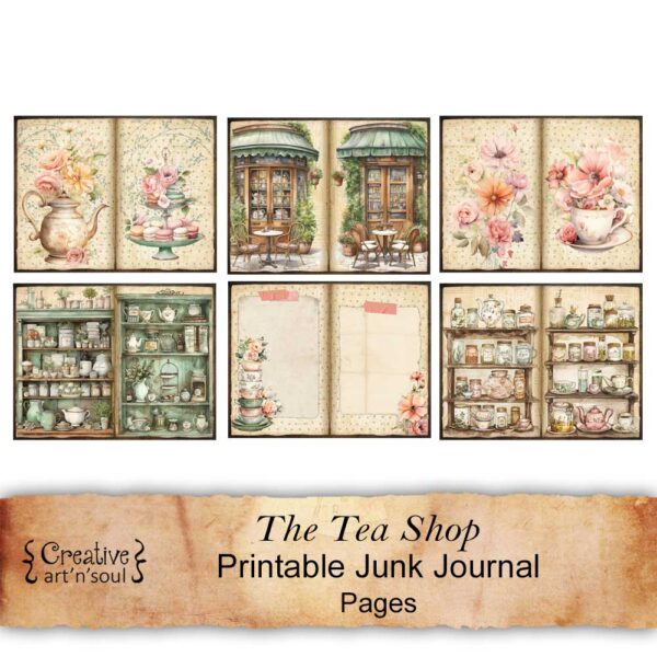 Printable Junk Journal Pages