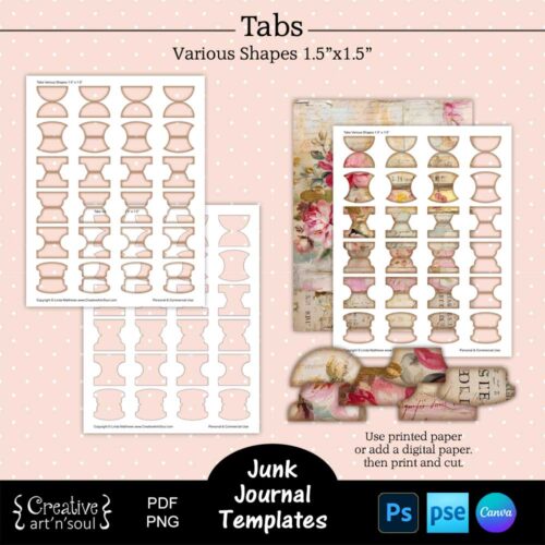 Printable Junk Journal Template