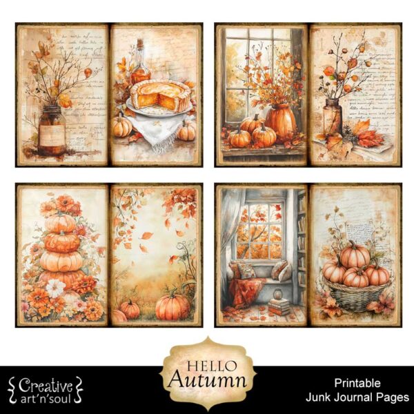 Printable Junk Journal Pages