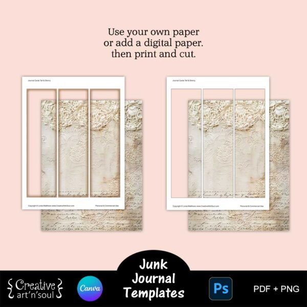 Printable Junk Journal Templates