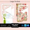 Printable Junk Journal Pocket Templates