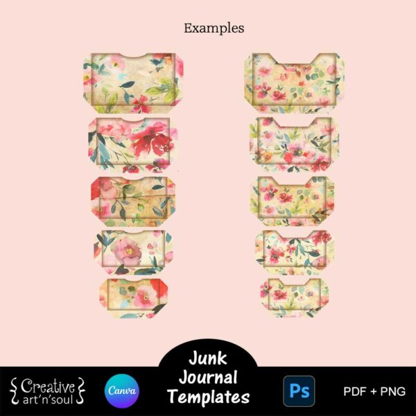 Printable Junk Journal Templates