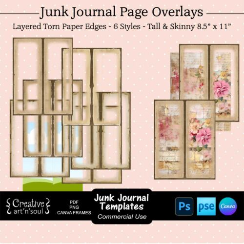 Printable Junk Journal Templates