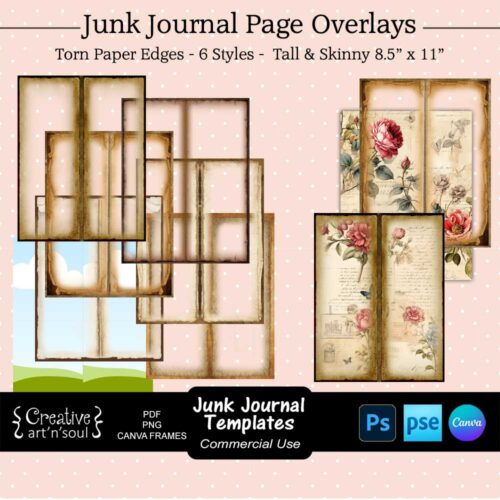 Printable Junk Journal Templates