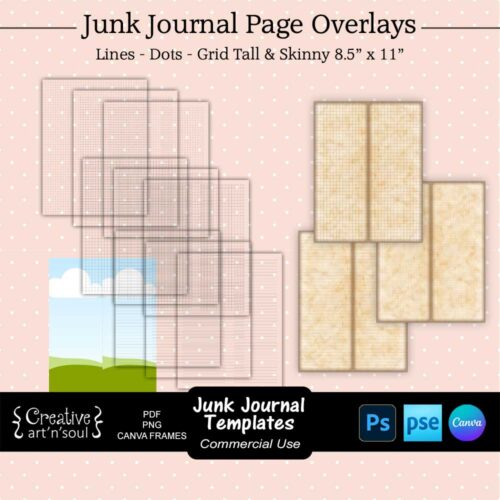 Printable Junk Journals Templates