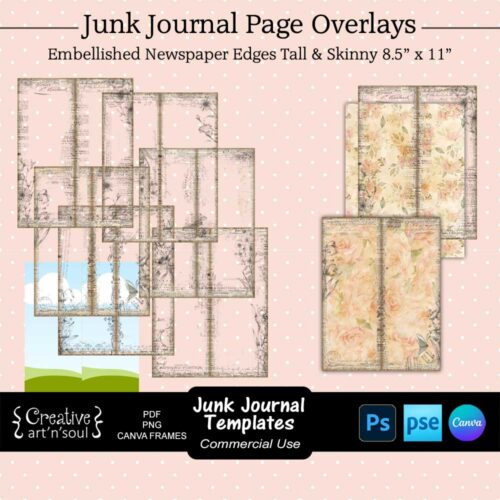 Printable Junk Journals Templates