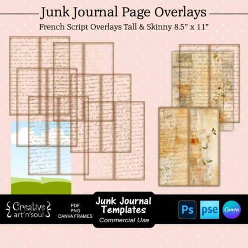 Printable Junk Journals Templates