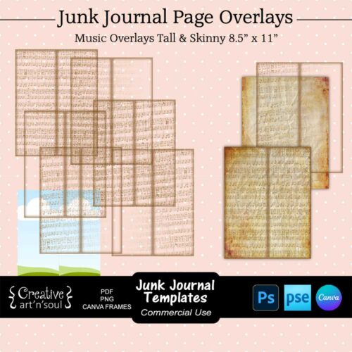 Printable Junk Journals Templates