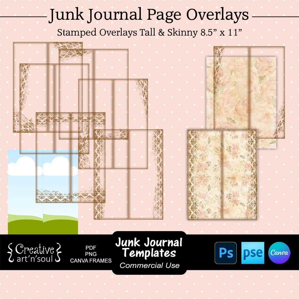 Printable Junk Journals Templates Printable Junk Journals Templates