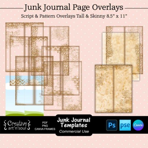 Printable Junk Journals Templates