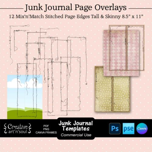 Printable Junk Journals Templates