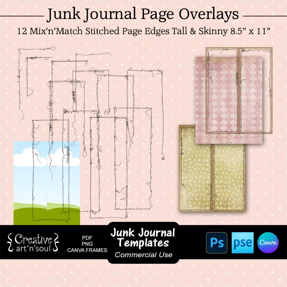 Printable Junk Journals Templates Printable Junk Journals Templates