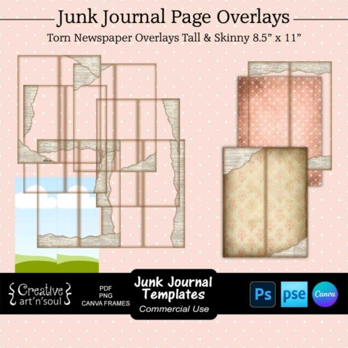 Printable Junk Journals Templates