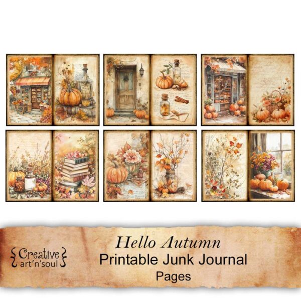 Printable Junk Journal Pages