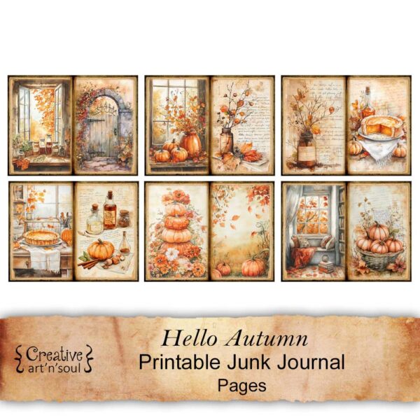 Printable Junk Journal Pages