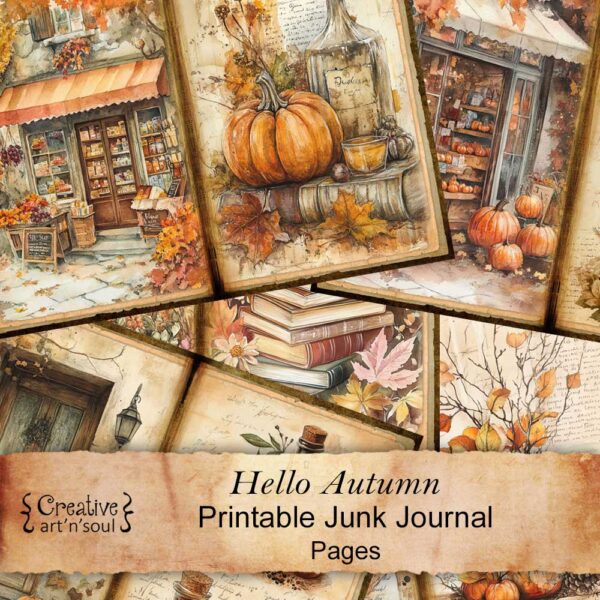 Printable Junk Journal Pages