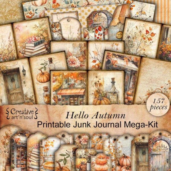 Printable Junk Journal Kit