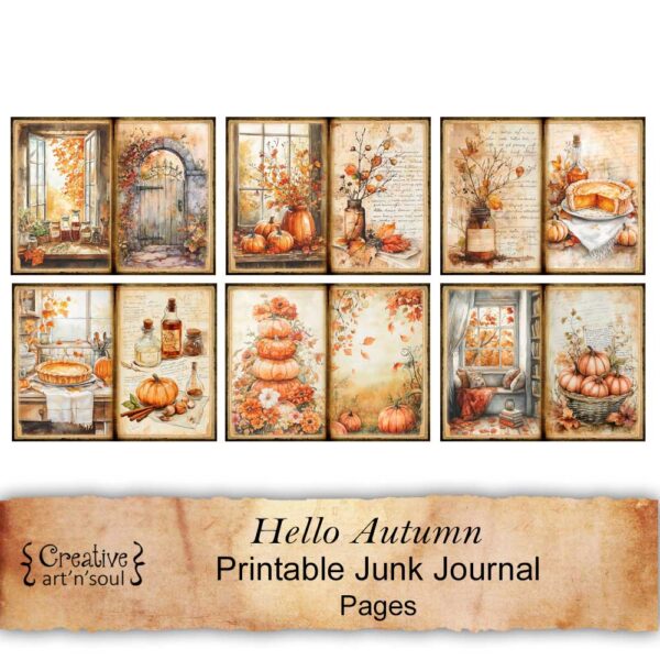 Printable Junk Journal Kit