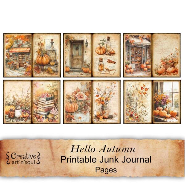Printable Junk Journal Kit